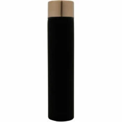 Avanti Skinny Bottle 230ml - Matte Black/Rose Gold