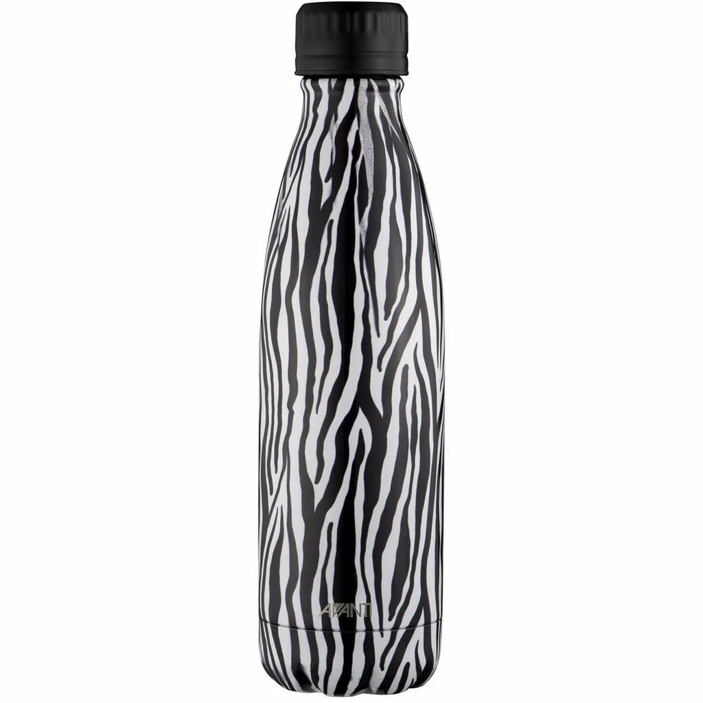 Avanti Fluid Vacuum Bottle 500ml - Zebra 3 Avanti Fluid Vacuum Bottle 500ml - Zebra