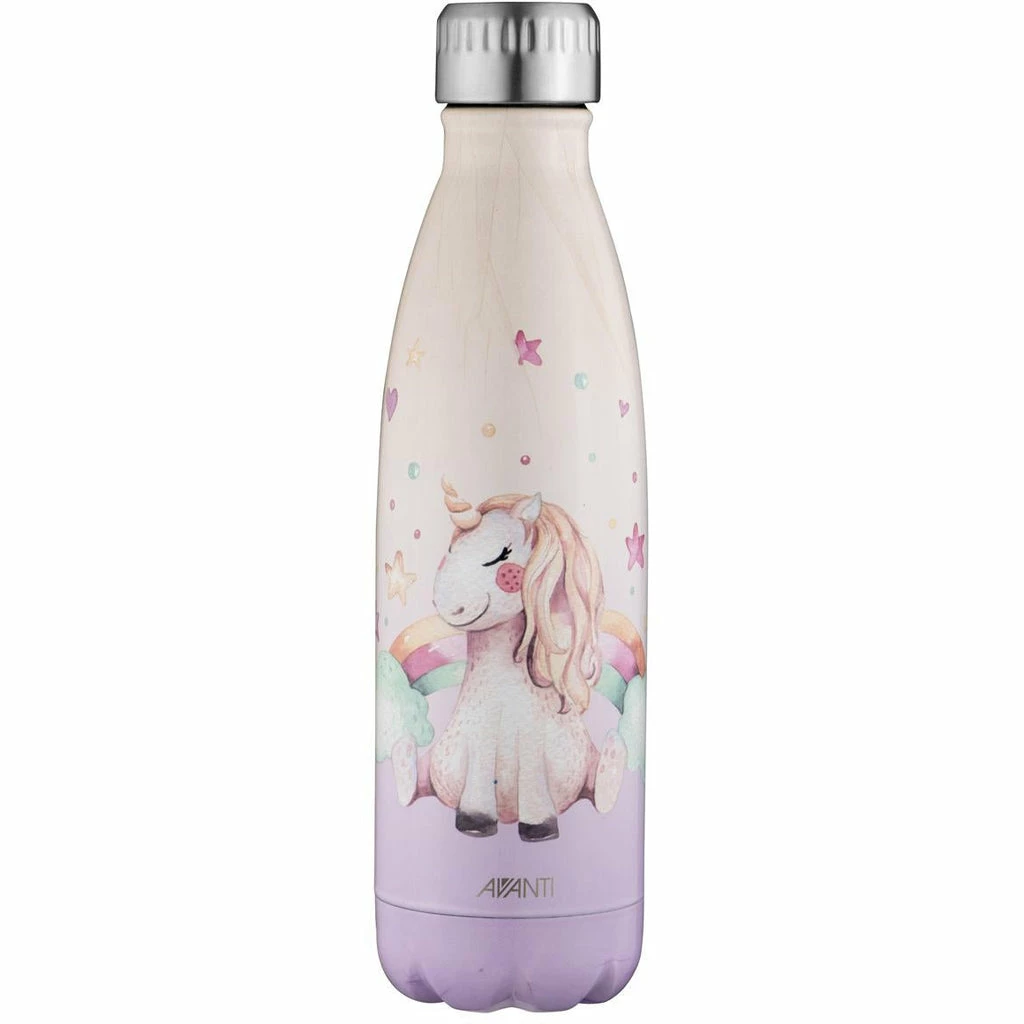Avanti Fluid Vacuum Bottle 500ml - Unicorn Dreaming 3 Avanti Fluid Vacuum Bottle 500ml - Unicorn Dreaming