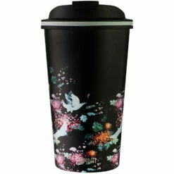 Avanti Go Cup Reusable Coffee Cup 410ml - Japanese Crane