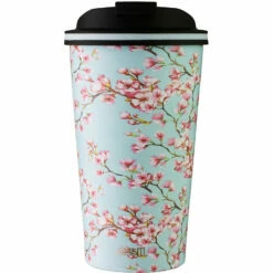 Avanti Go Cup Reusable Coffee Cup 410ml (12oz) - Blossom