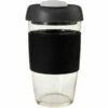 Avanti Glass Gocup Reusable Coffee Cup 473ml - Black/charcoal/grey -Avanti Sales Shop 13843 1024x1024