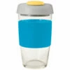 Avanti Glass GoCup 473ml Blue, Grey And Yellow