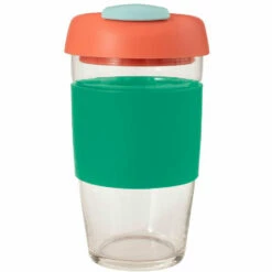 Avanti Glass GoCup 473ml Green Coral Seafoam