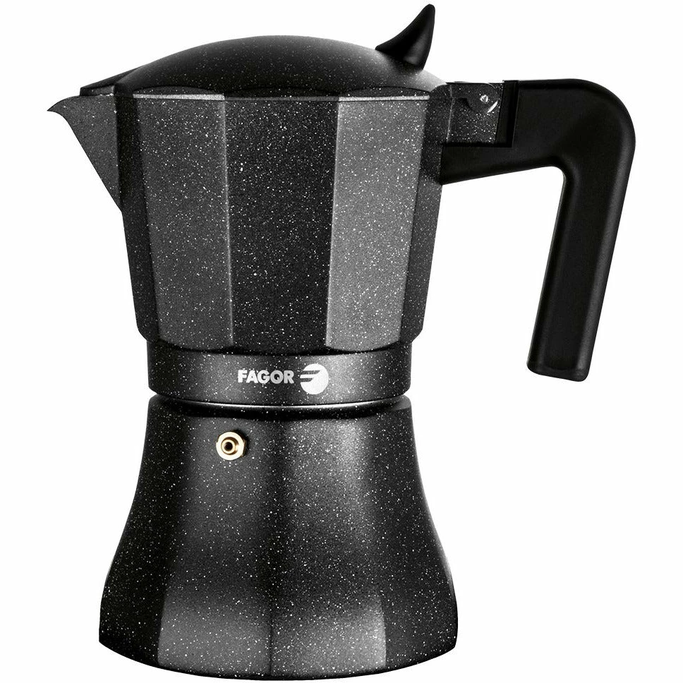 Fagor Tiramisu 6 Cup Aluminium Espresso Maker Charcoal 3 Fagor Tiramisu 6 Cup Aluminium Espresso Maker Charcoal