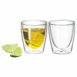 Avanti Caffe Twin Wall Glass Set Of 2 - 150ML