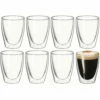 Avanti Caffe Twin Wall Glass Set Of 8 - 250ML -Avanti Sales Shop 15526 1024x1024