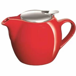 Avanti Camelia Cermic Teapot 500ml- Fire Engine Red