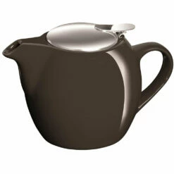 Avanti Camelia Ceramic Teapot 500ml - Pitch Black