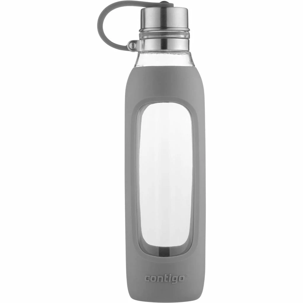 Contigo Purity Glass Water Bottle - Smoke 591ml 3 Contigo Purity Glass Water Bottle - Smoke 591ml