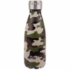 Oasis Double Wall Insulated Drink Bottle 350ml - Camo Green