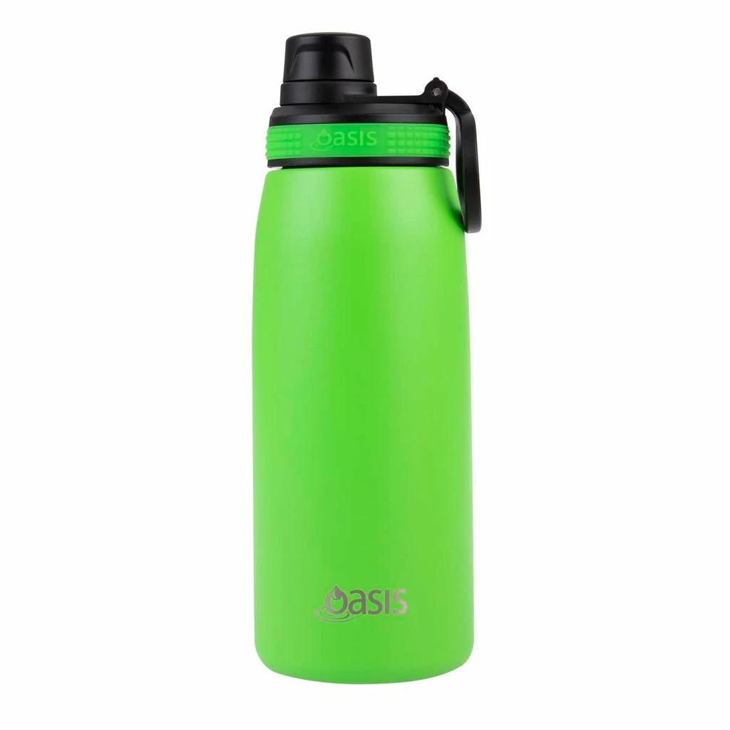 Oasis Insulated Sports Bottle Screw Cap 780ml Neon Green 3 Oasis Insulated Sports Bottle Screw Cap 780ml Neon Green