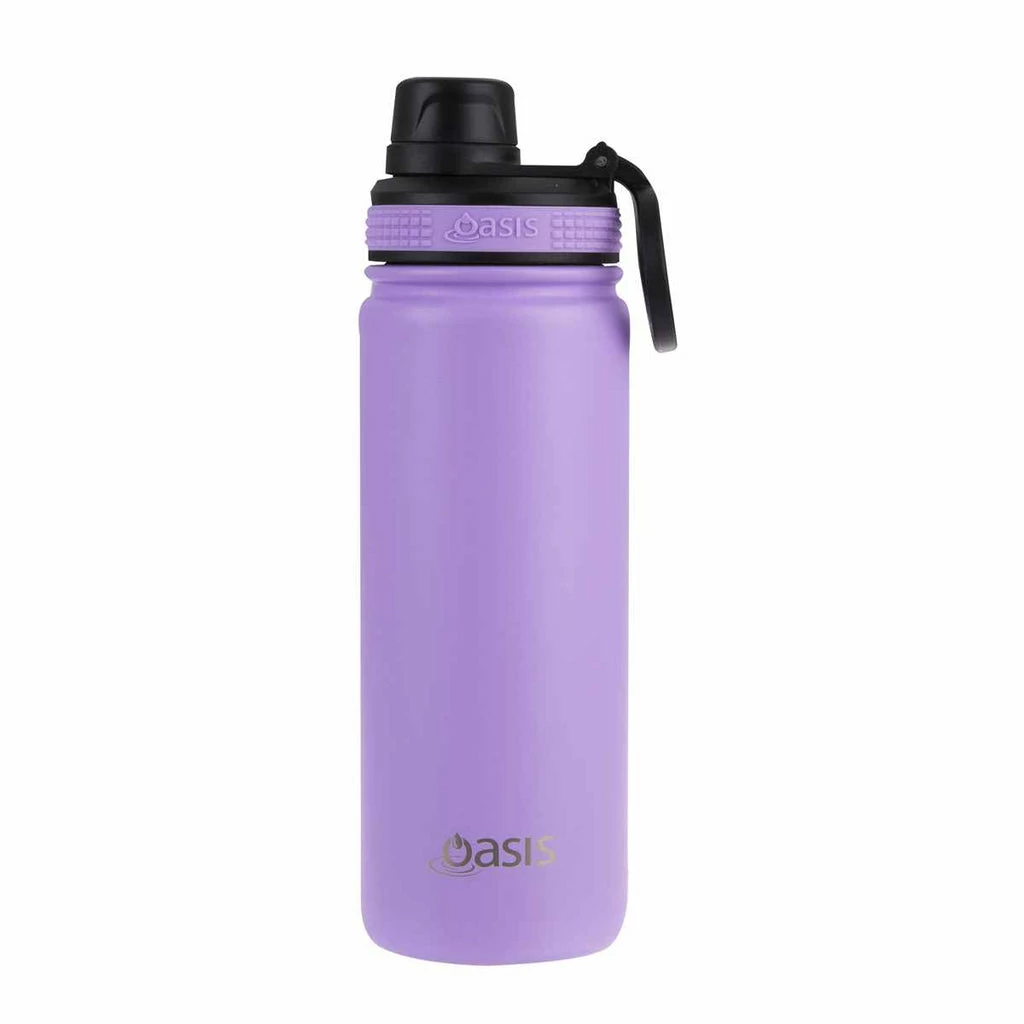Oasis Insulated Challenger Bottle With Screw Cap 550ml Lavender 3 Oasis Insulated Challenger Bottle With Screw Cap 550ml Lavender