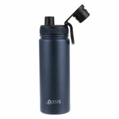 Oasis Insulated Challenger Bottle With Screw Cap 550ml Navy -Avanti Sales Shop 8896 1NY a 1024x1024