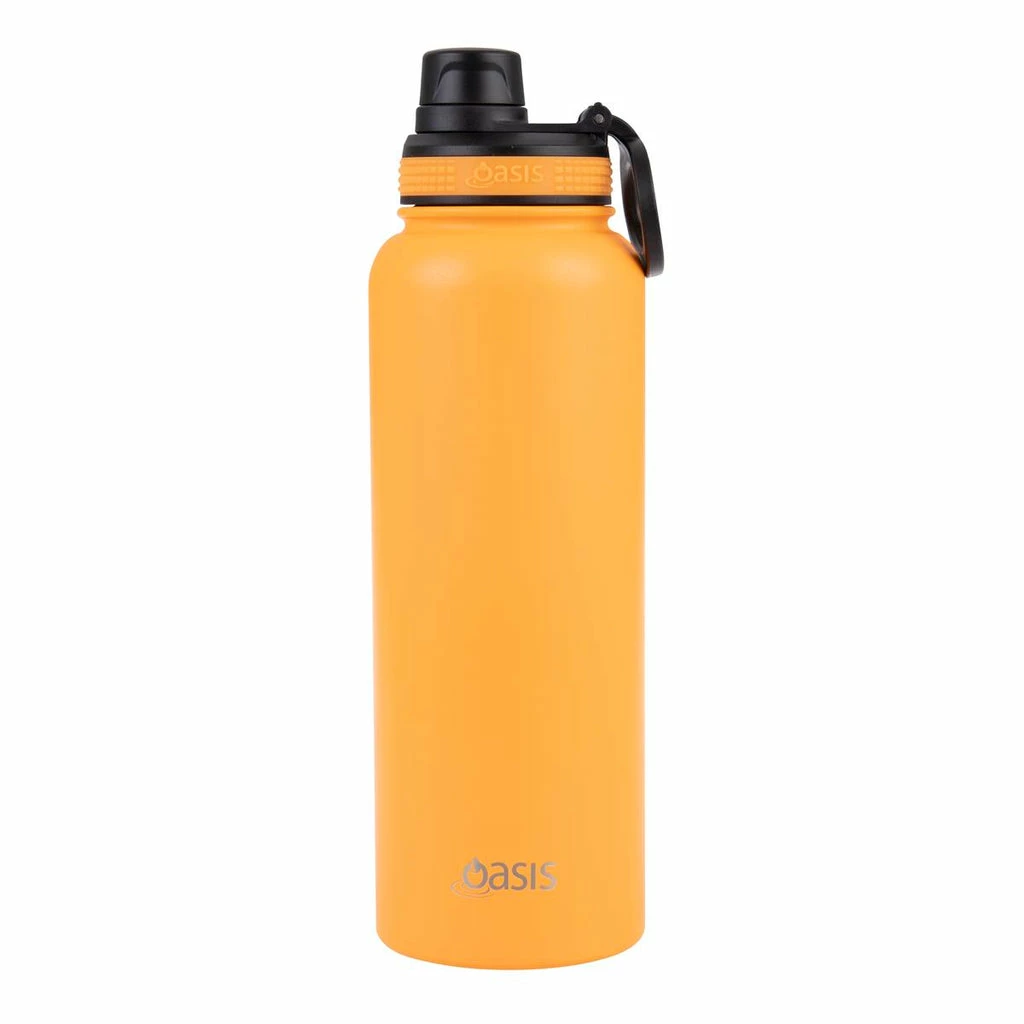Oasis Insulated Challenger Bottle With Screw Cap 1.1L Neon Orange 3 Oasis Insulated Challenger Bottle With Screw Cap 1.1L Neon Orange