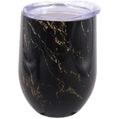 Oasis Double Wall Insulated Wine Tumbler 330ml (Gold Onyx)