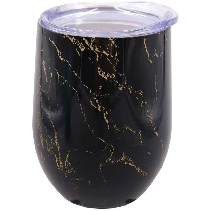 Oasis Double Wall Insulated Wine Tumbler 330ml (Gold Onyx) 3 Oasis Double Wall Insulated Wine Tumbler 330ml (Gold Onyx)