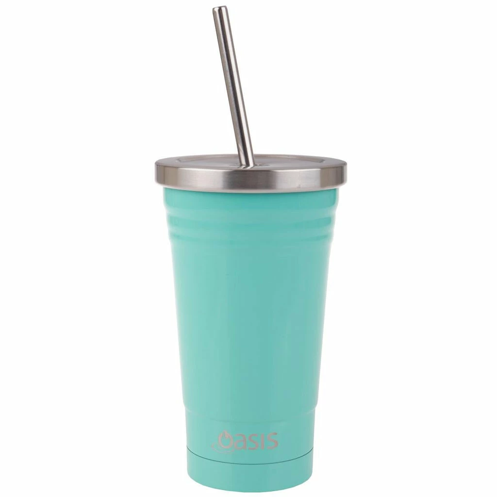 Oasis Double Wall Insulated Tumbler W/Straw 3 Oasis Double Wall Insulated Tumbler W/Straw