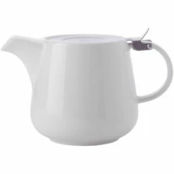 Maxwell And Williams White Basics Teapot With Infuser 1.2L - White