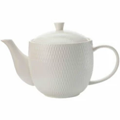 Maxwell And Williams White Basics Diamonds Teapot 800ml