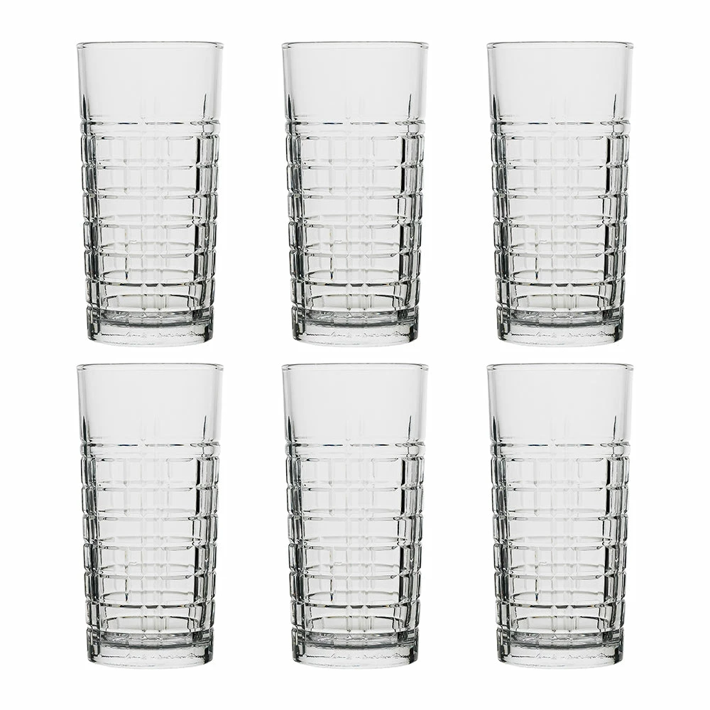 Ecology Jasper Set Of 6 Hi Ball Tumblers 320ml 4 Ecology Jasper Set Of 6 Hi Ball Tumblers 320ml - Image 2