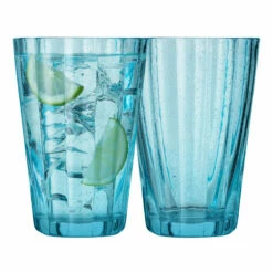 Ecology Adrift Set Of 4 Hi Ball Tumblers 345ml Blue