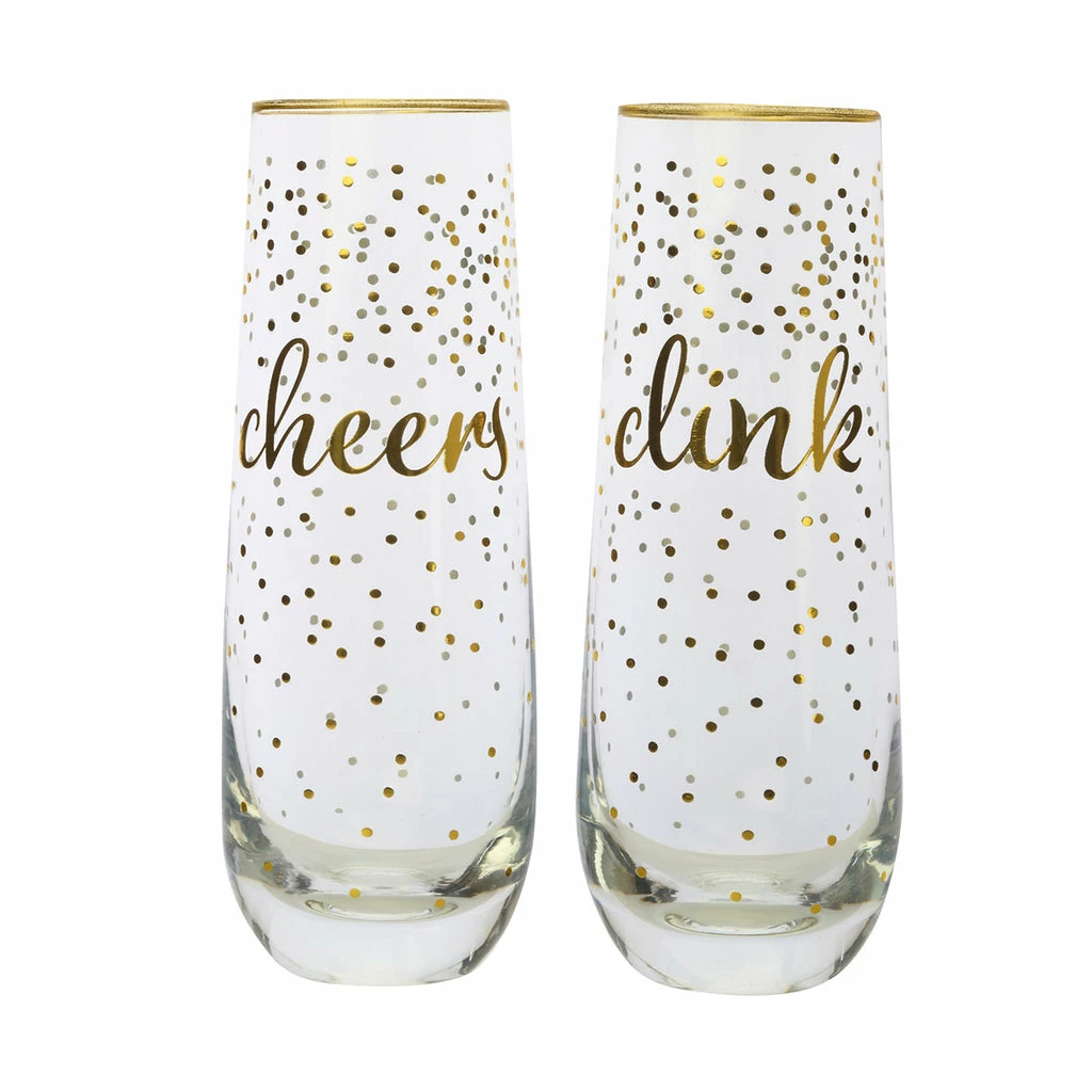 Maxwell And Williams Celebrations Stemless Flute 300ml Cheers Clink 3 Maxwell And Williams Celebrations Stemless Flute 300ml Cheers Clink