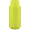 Frank Green 34oz Reusable Bottle - Push Button Lid - Neon Yellow 2 Frank Green 34oz Reusable Bottle - Push Button Lid - Neon Yellow -Avanti Sales Shop Frank Green Ceramic 34oz Reusable Bottle Neon Yellow Matchbox 1024x1024