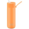 Frank Green Ultimate Ceramic Reusable Bottle With Straw 20oz - Neon Orange -Avanti Sales Shop Frank Green Ceramic Matchbox 20ozCeramicStrawLidNeonOrange 1024x1024