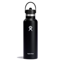 Hydro Flask 21oz Standard Mouth Straw Lid - Black