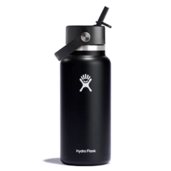 Hydro Flask 32oz Wide Mouth Straw Lid - Black