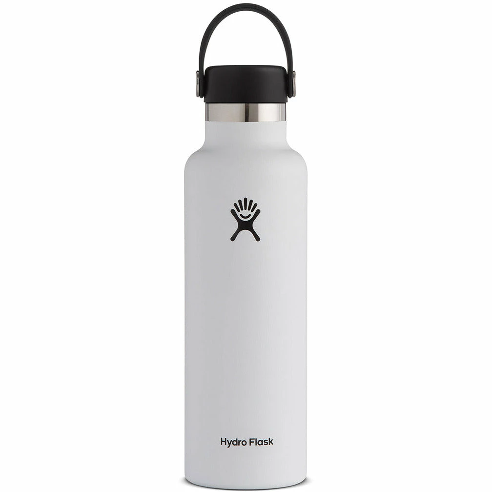 Hydro Flask 21oz Standard Mouth Flex Cap - White 2 Hydro Flask 21oz Standard Mouth Flex Cap - White