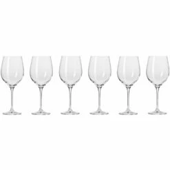Krosno Harmony Wine Glass 450ml - 6 Piece Set