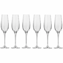 Krosno Harmony Champagne Flute 180ml - 6 Piece
