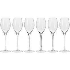 Krosno Harmony Prosecco Glass 280ml - 6 Piece