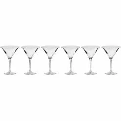 Krosno Avant-Garde Martini 150ML Set Of 6 Gift Boxed