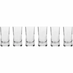 Krosno Harmony Shot Glass 40Ml Set Of 6 Gift Boxed