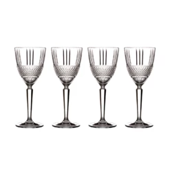 Maxwell And Williams Verona Wine Glass 225Ml Set Of 4 Gift Boxed