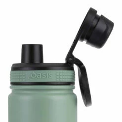 Oasis Insulated Challenger Bottle With Screw Cap 550ml Sage Green -Avanti Sales Shop OasisInsulatedChallengerBottlewScrewCapSageGreen8896 1SG f 1024x1024
