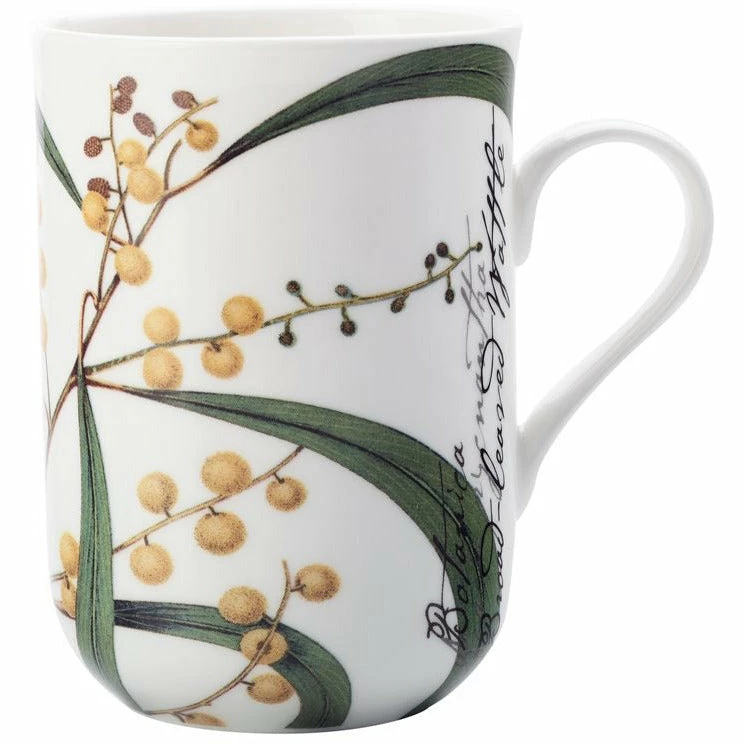 Maxwell And Williams Botanic Mug Wattle 300ml 3 Maxwell And Williams Botanic Mug Wattle 300ml