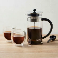 Maxwell And Williams Blend Coffee Plunger 1L With 2 Cups -Avanti Sales Shop Social Square Maxwell Williams Blend PlungerCups 1024x1024