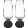 TEMPA Astrid Matte Black Set Of 2 Champagne Glass -Avanti Sales Shop Tempa Astrid Glassware Matchbox 896892 Astrid Champagne2pk Black 1024x1024