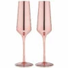 TEMPA Aurora Rose Set Of 2 Champagne Glass -Avanti Sales Shop Tempa Aurora Glassware Matchbox AuroraChampagneGlass pink 1024x1024