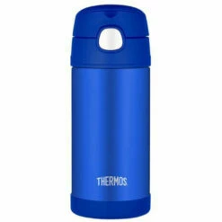 Thermos Funtainer Vacuum Insulated Drink Bottle Blue 355ml
