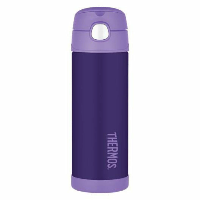 Thermos Funtainer Vacuum Insulated Drink Bottle Purple 470ml 3 Thermos Funtainer Vacuum Insulated Drink Bottle Purple 470ml